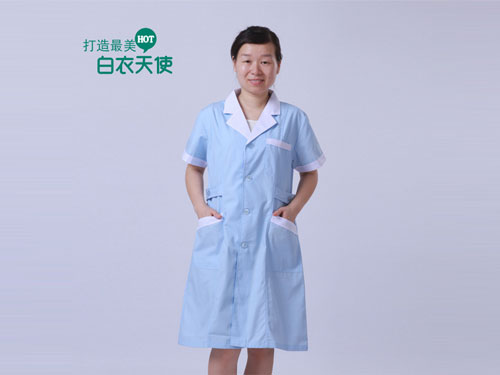 男女醫(yī)生服 藍(lán)色夏裝湖南醫(yī)師護(hù)士服牙醫(yī)短袖大褂衛(wèi)校實(shí)習(xí)服